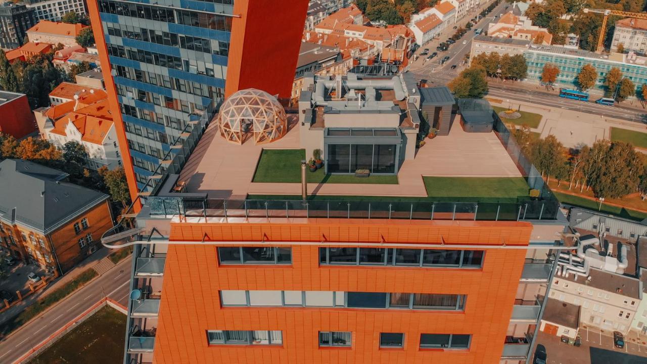 Sky Garden Penthouse Appartement Klaipėda Buitenkant foto