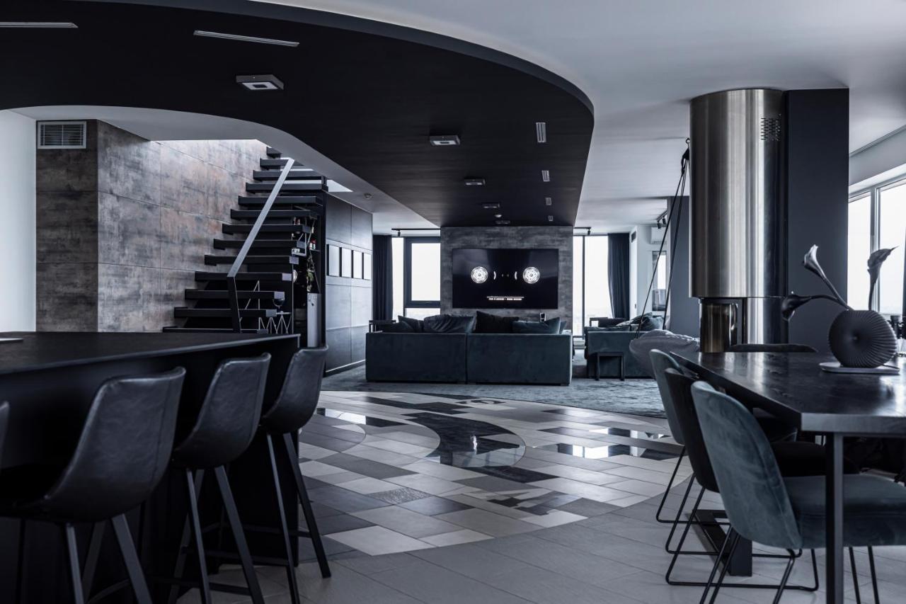 Sky Garden Penthouse Appartement Klaipėda Buitenkant foto